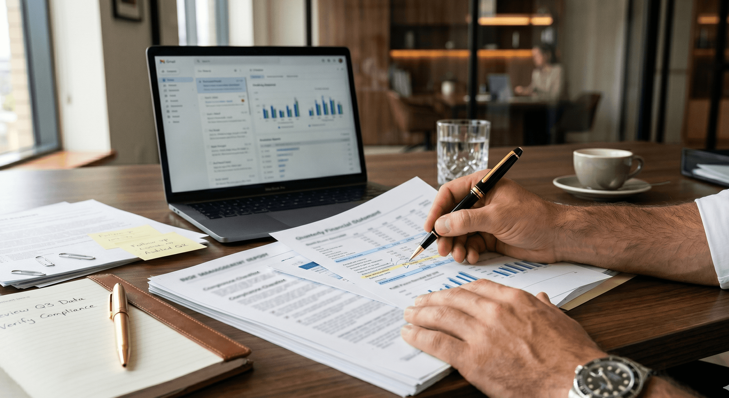 Gauna's consulting team at work
